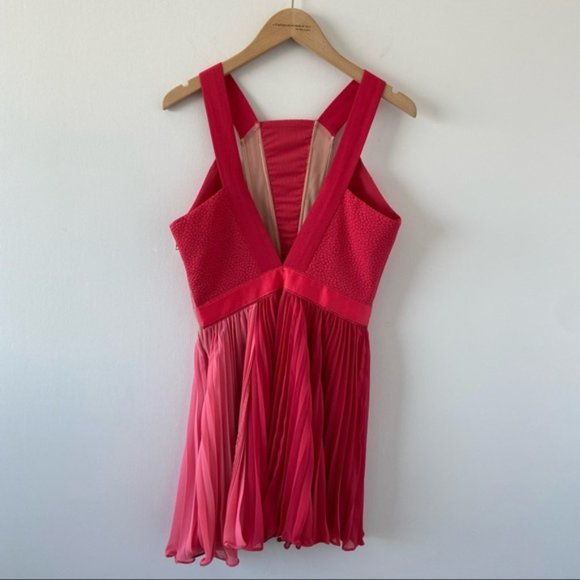 Three Floor Revolve pink paradise cocktail dress - Picture 6 of 8